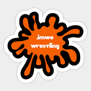 JMWE Wrestling Logo Sticker